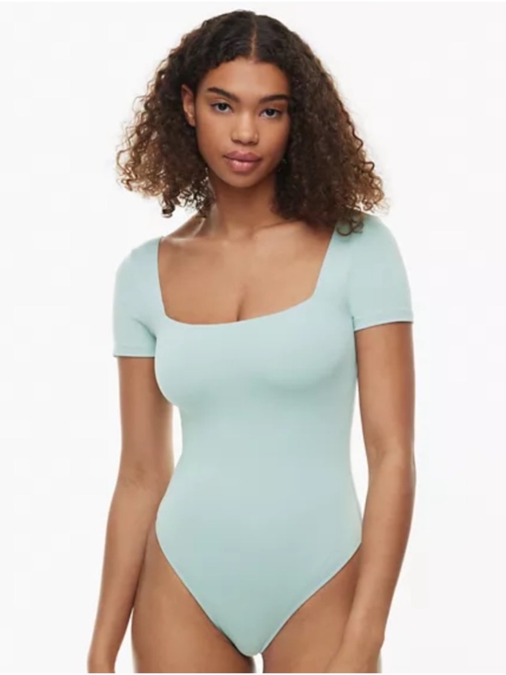 ARITIZIA SQUARE NECK BODYSUIT NWT - TERRACE SAGE